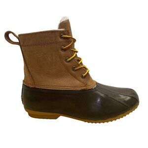 Field & Stream Men’s Brown Leather Upper Waterproof Duck Boots Size 7